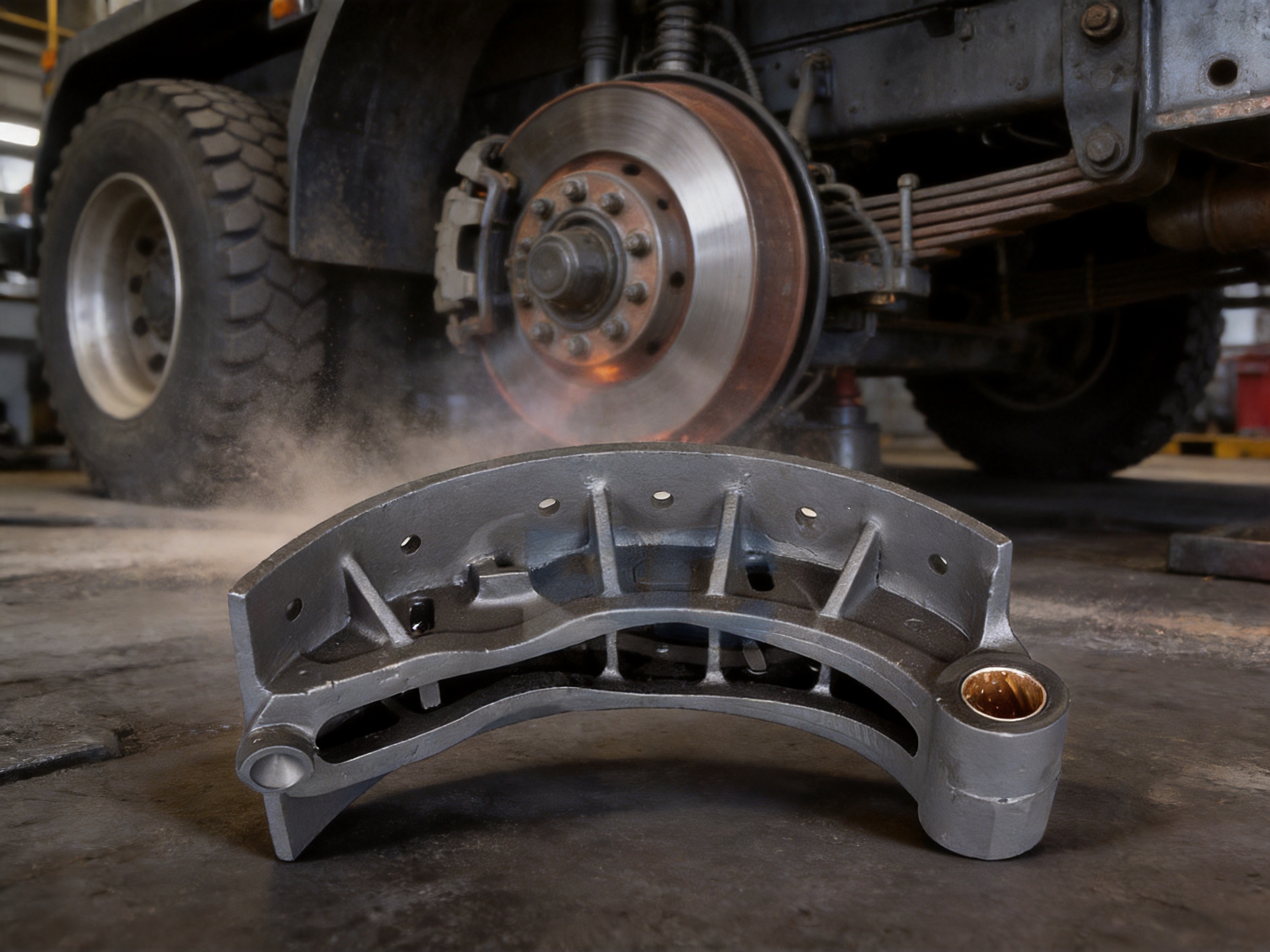 Heavy-Duty Casted Brake Shoes for Reliable Commercial Vehicle Braking