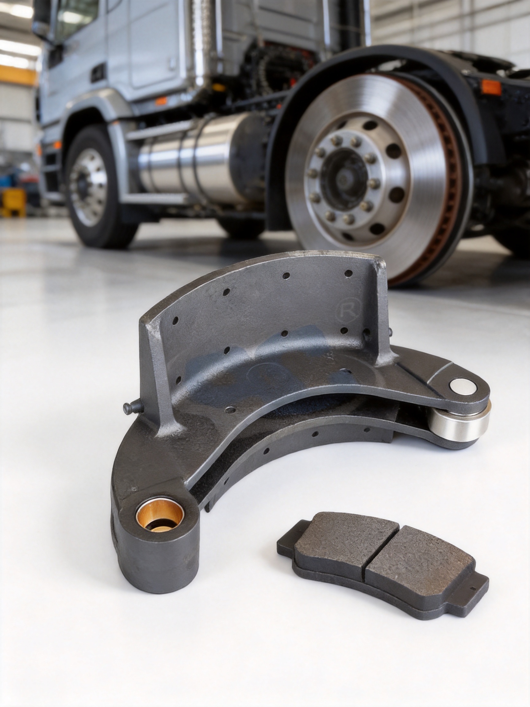 1104545 Casted Brake Shoe: Precision Heavy-Duty Braking for Commercial Vehicles