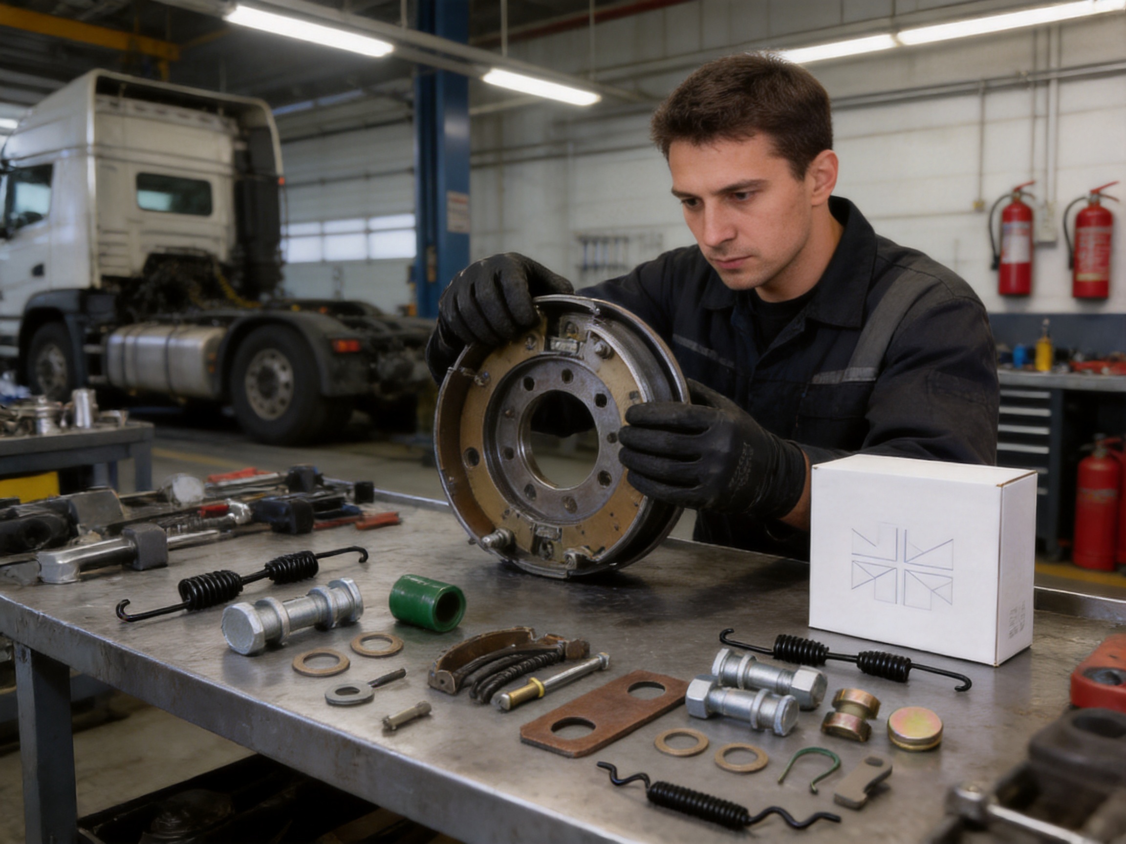 1308Q Brake Shoe Repair Kits for Reliable Heavy-Duty Brake Maintenance