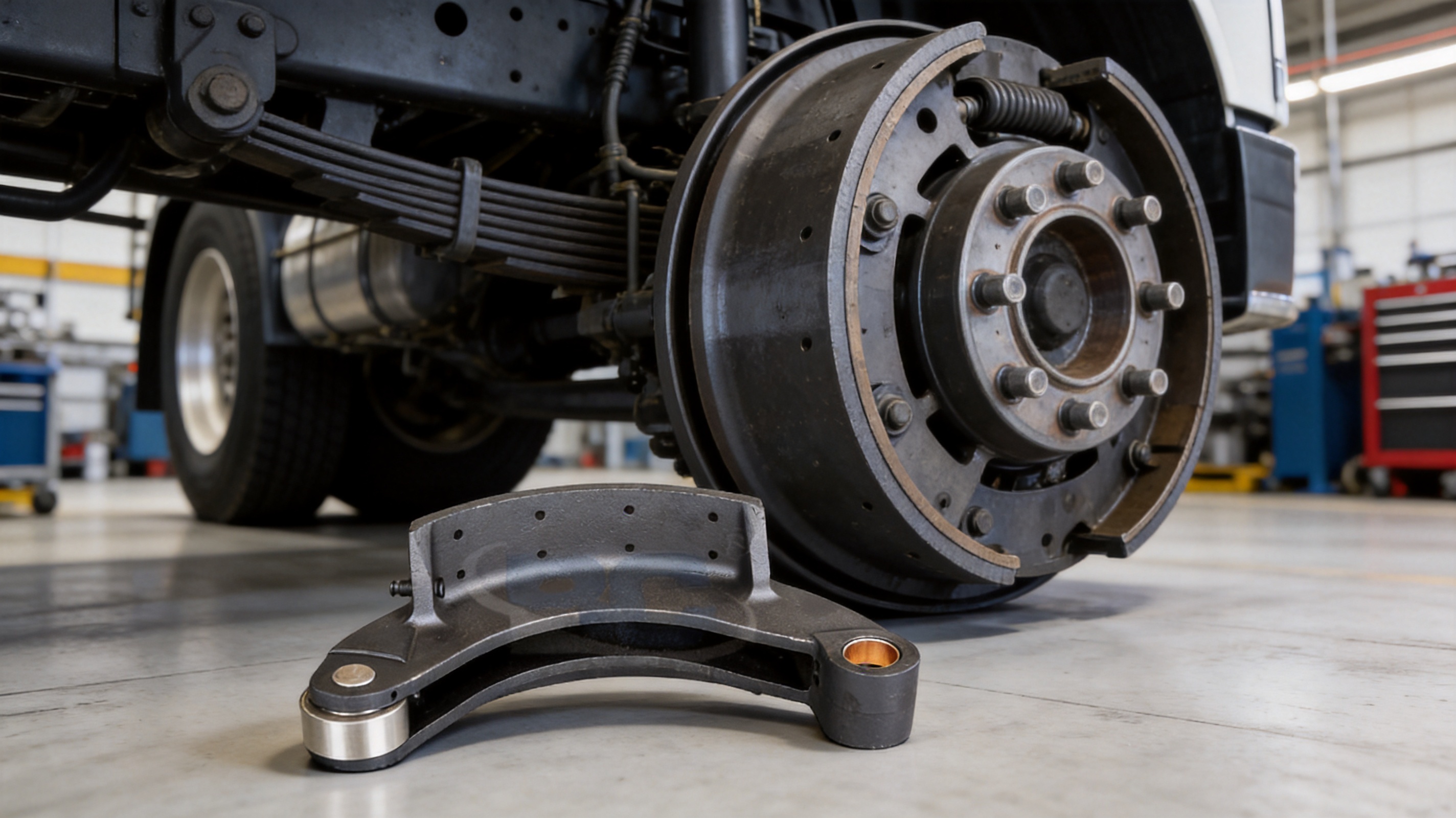 1104543 Casted Brake Shoe: Durable Heavy-Duty Braking Performance for Commercial Vehicles