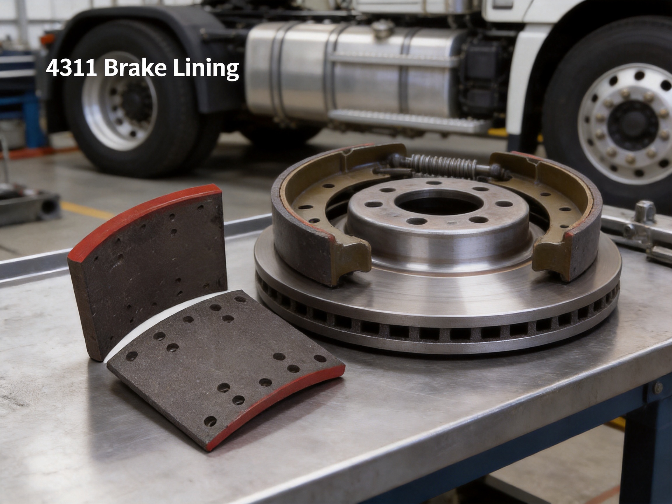4311 Brake Lining for Heavy-Duty Commercial Brake Systems