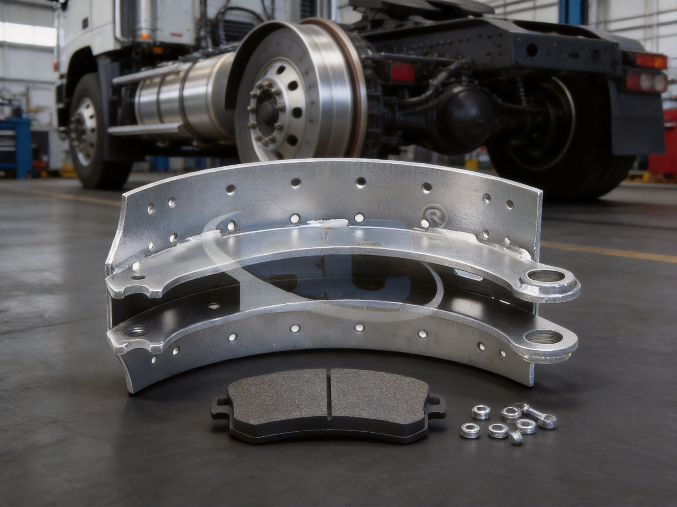 4515E Heavy-Duty Steel Brake Shoe for Reliable Commercial Vehicle Braking